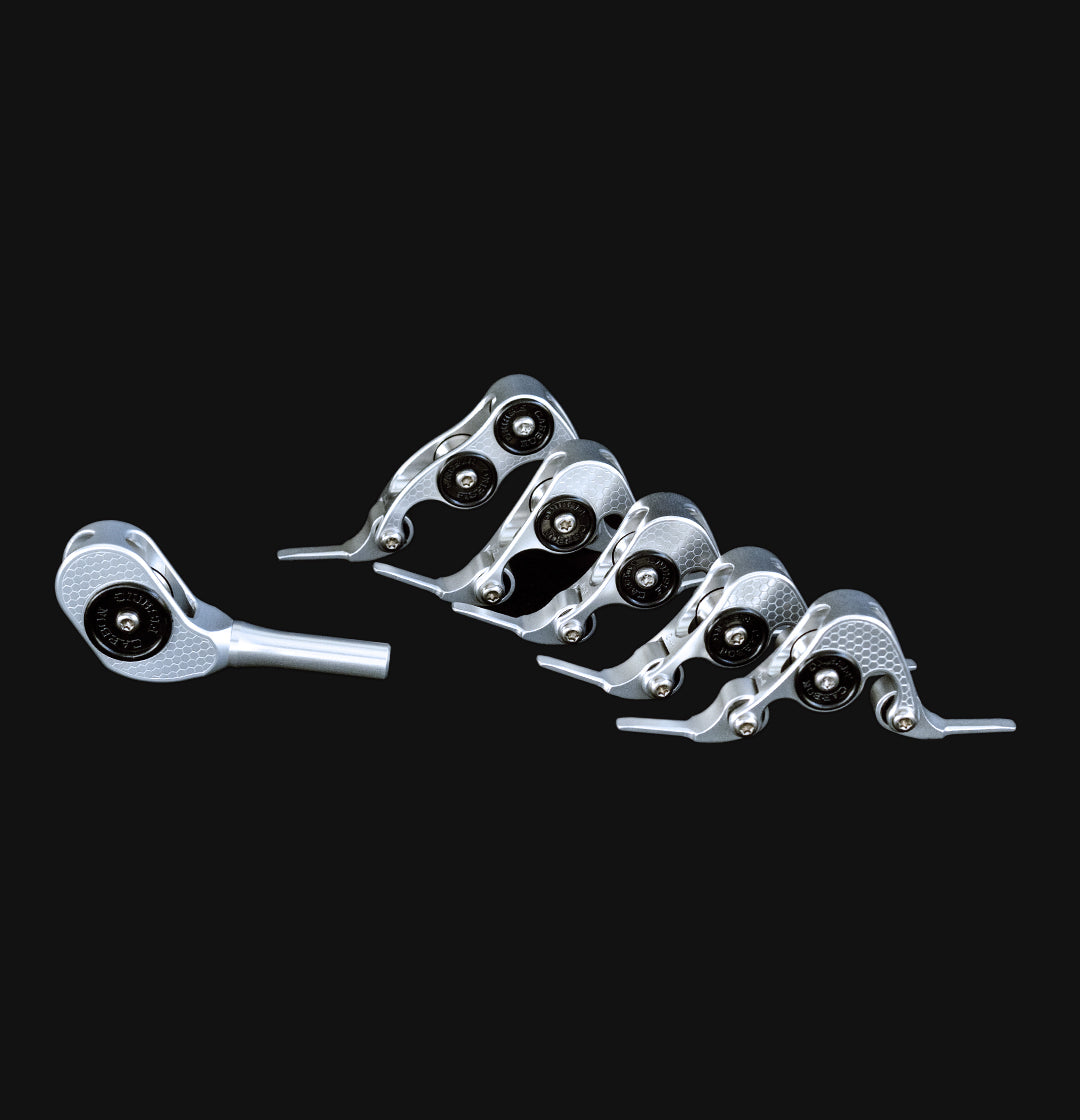 G-Series 5 Piece Roller Guide Set – Carbon Fishing